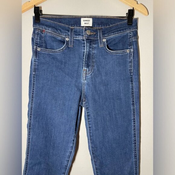 Aritzia Sunday Best Straight Leg Jean size 27 - Picture 5 of 8